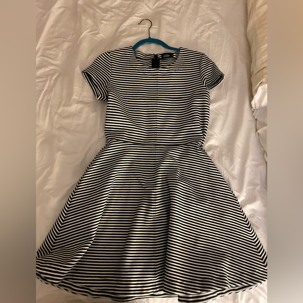 Kate spade striped dress size M